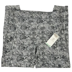 Balance Collection New XL White Tonel Snake Print Side Seam Pocket Soft Legging